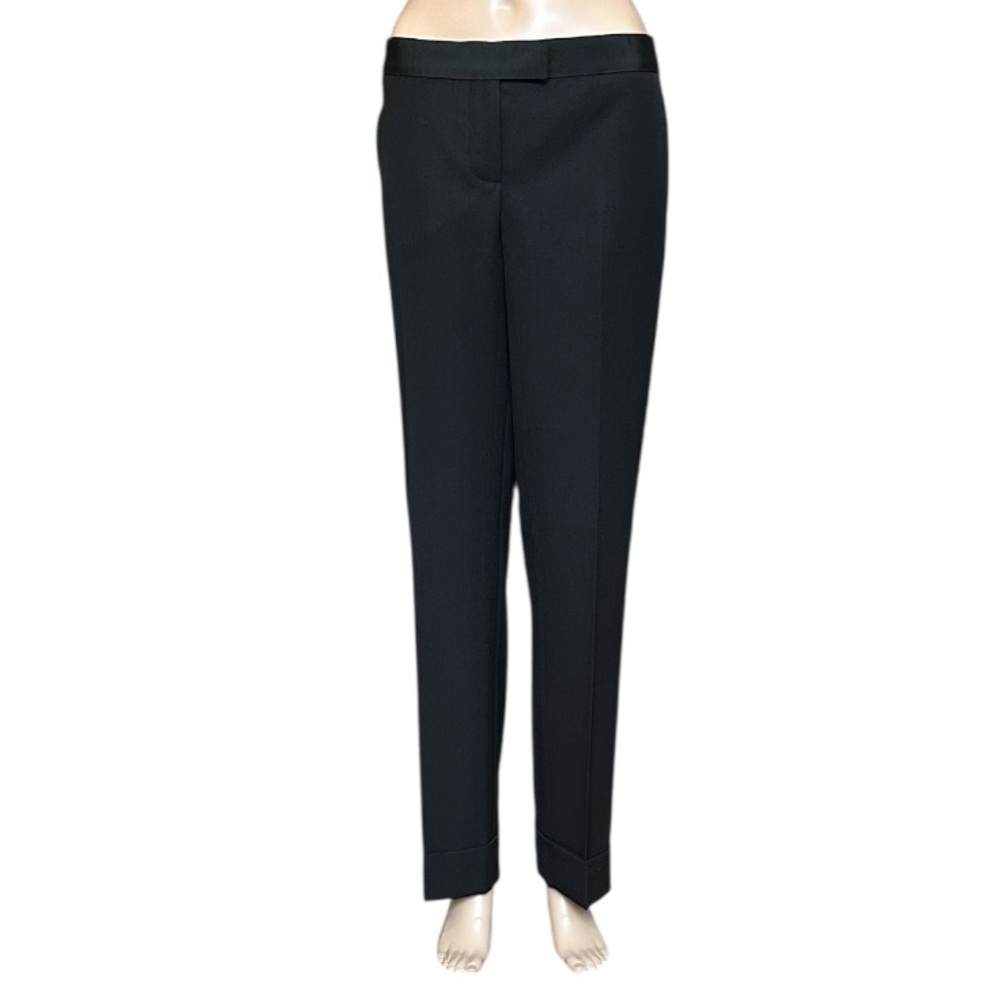 Chloe Black Women's Tuxedo Pants Size FR 40 US 8 Made in France